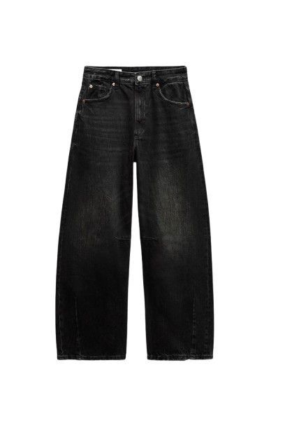 Tapered Black Jeans